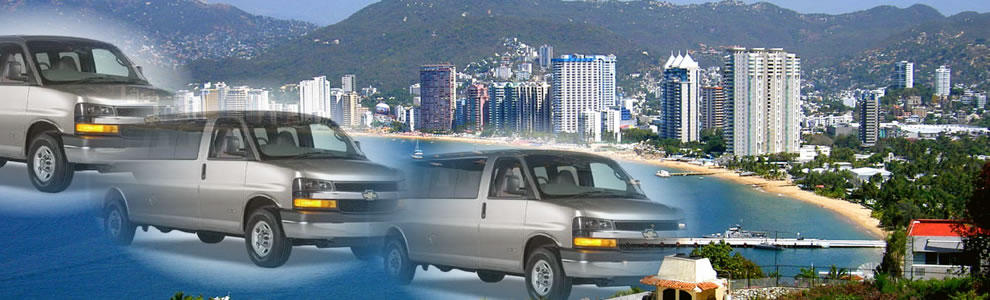 Renta de camionetas expressvans en Acapulco